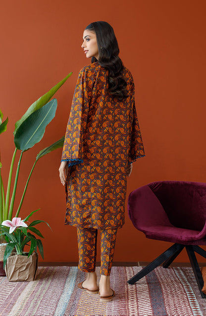Orient - Unstitched 2 Piece Printed Khaddar Shirt and Khaddar Pant