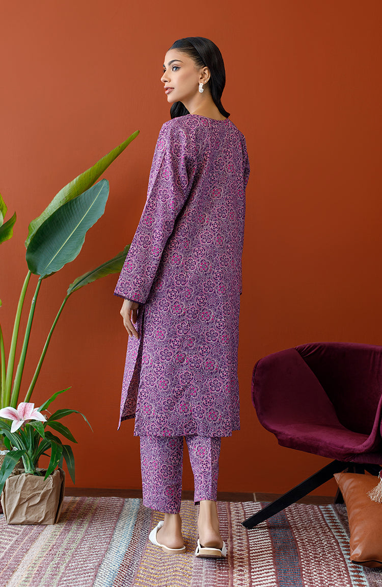 Orient - Unstitched 2 Piece Printed Khaddar Shirt and Khaddar Pant