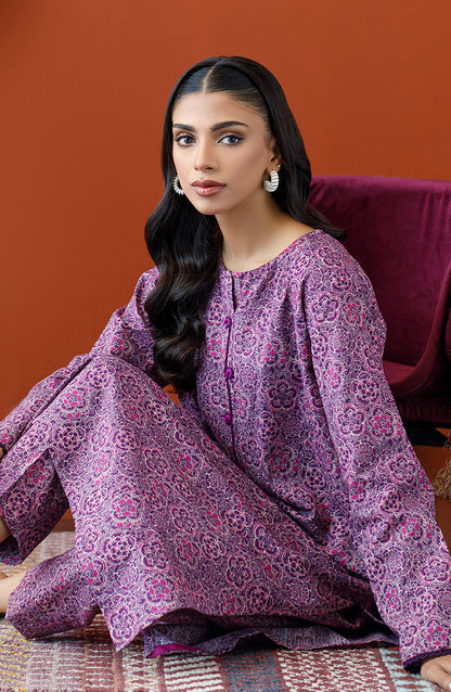Orient - Stitched 2 Piece Printed Khaddar Shirt and Khaddar Pant