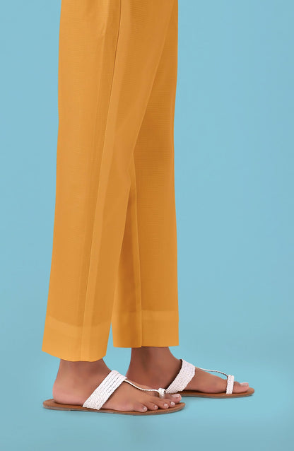 Orient - Unstitched Cambric Bottom Fabric- Yellow