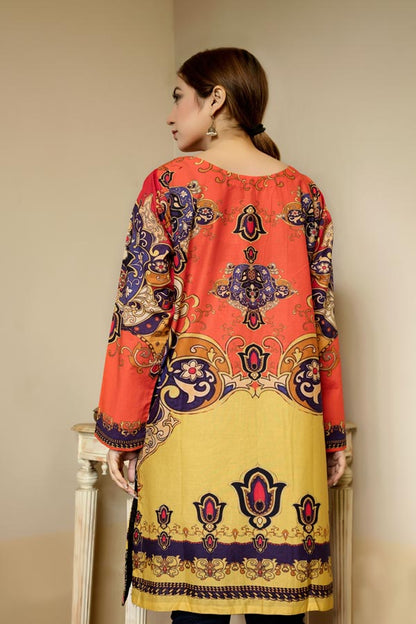 Adan's Libas - Curusta - Stitched Lawn Kurti