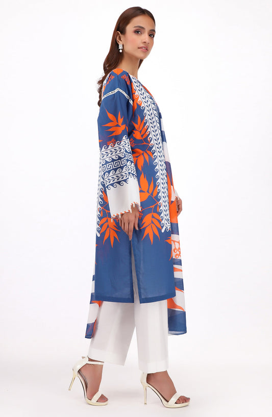 Orient - Unstitched 2 Piece Printed Cambric Shirt and Lawn Dupatta