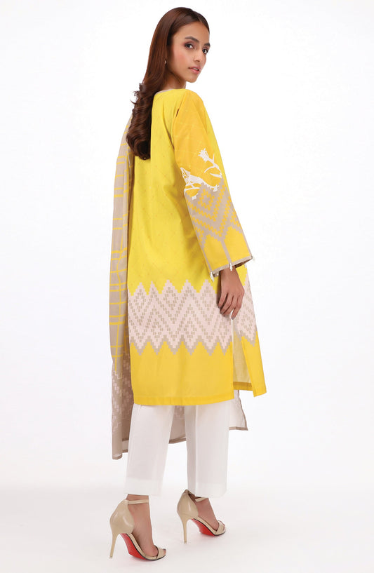 Orient - Unstitched 2 Piece Printed Cambric Shirt and Lawn Dupatta