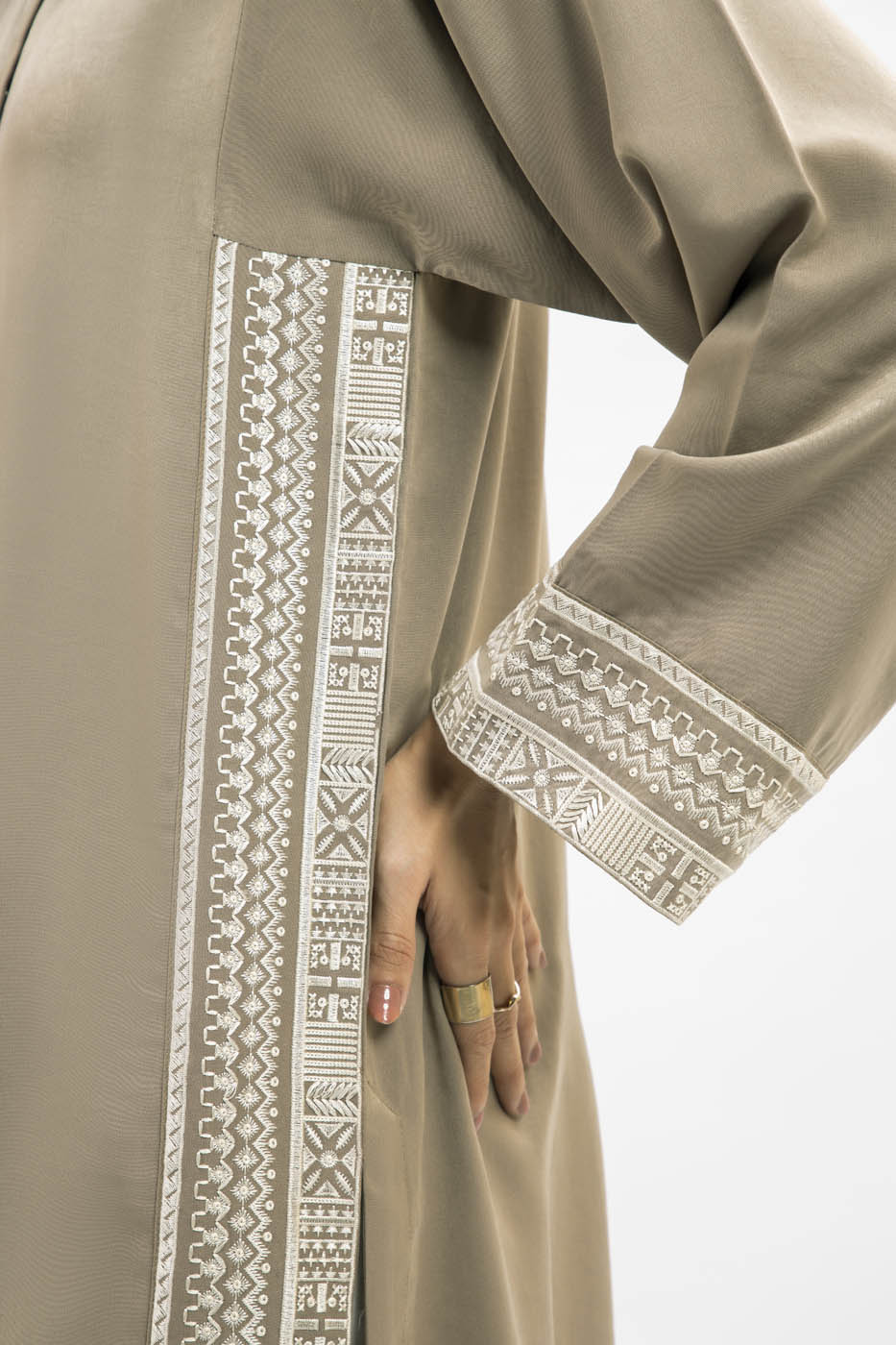 Embroidered Yarn Dyed Kurti
