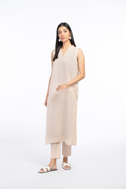 Dyed Dobby Kurti
