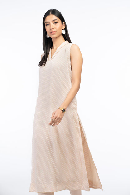 Dyed Dobby Kurti