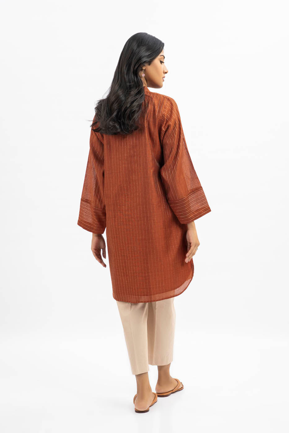 Dyed Dobby Kurti