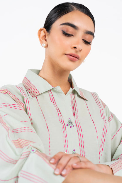 Dyed Dobby Kurti