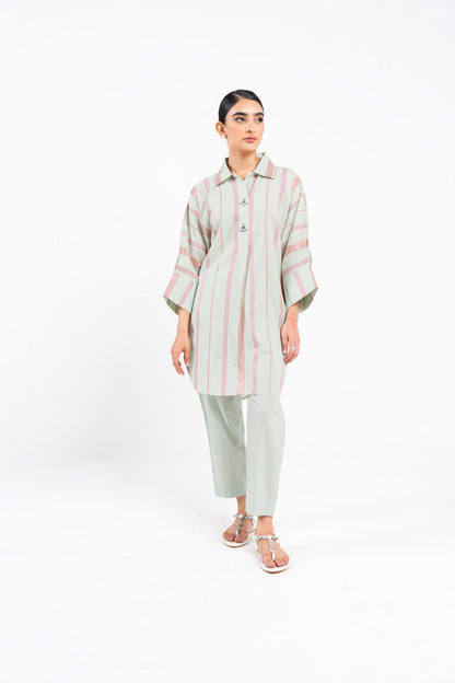 Dyed Dobby Kurti