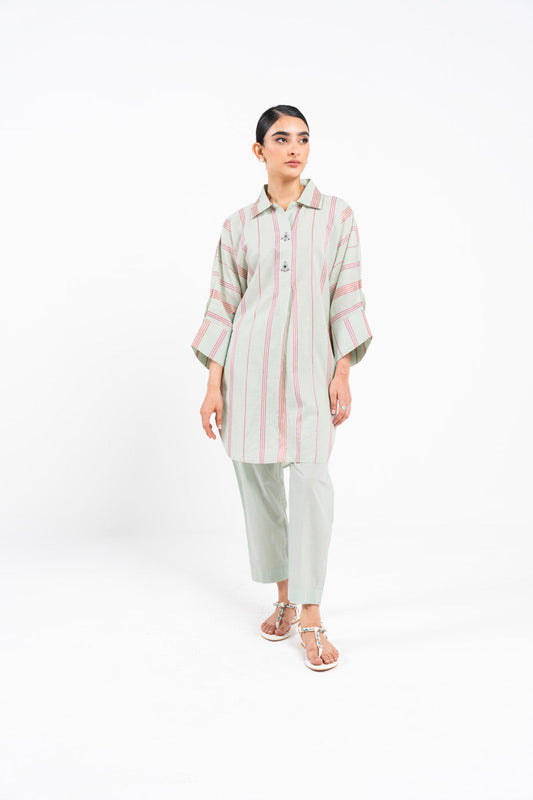 Dyed Dobby Kurti