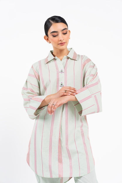 Dyed Dobby Kurti