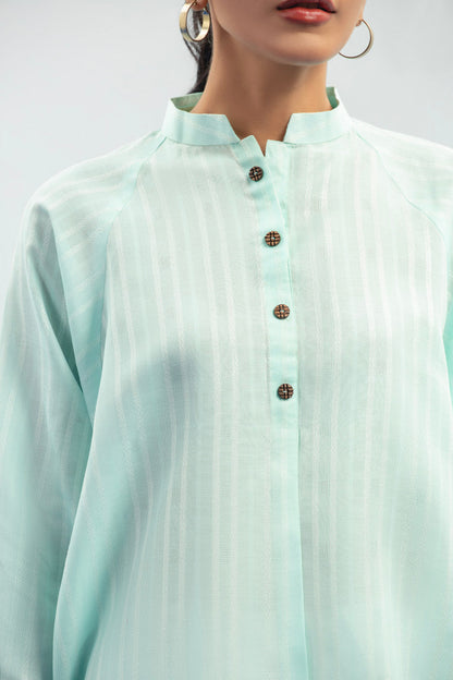 Dyed Jacquard Kurti