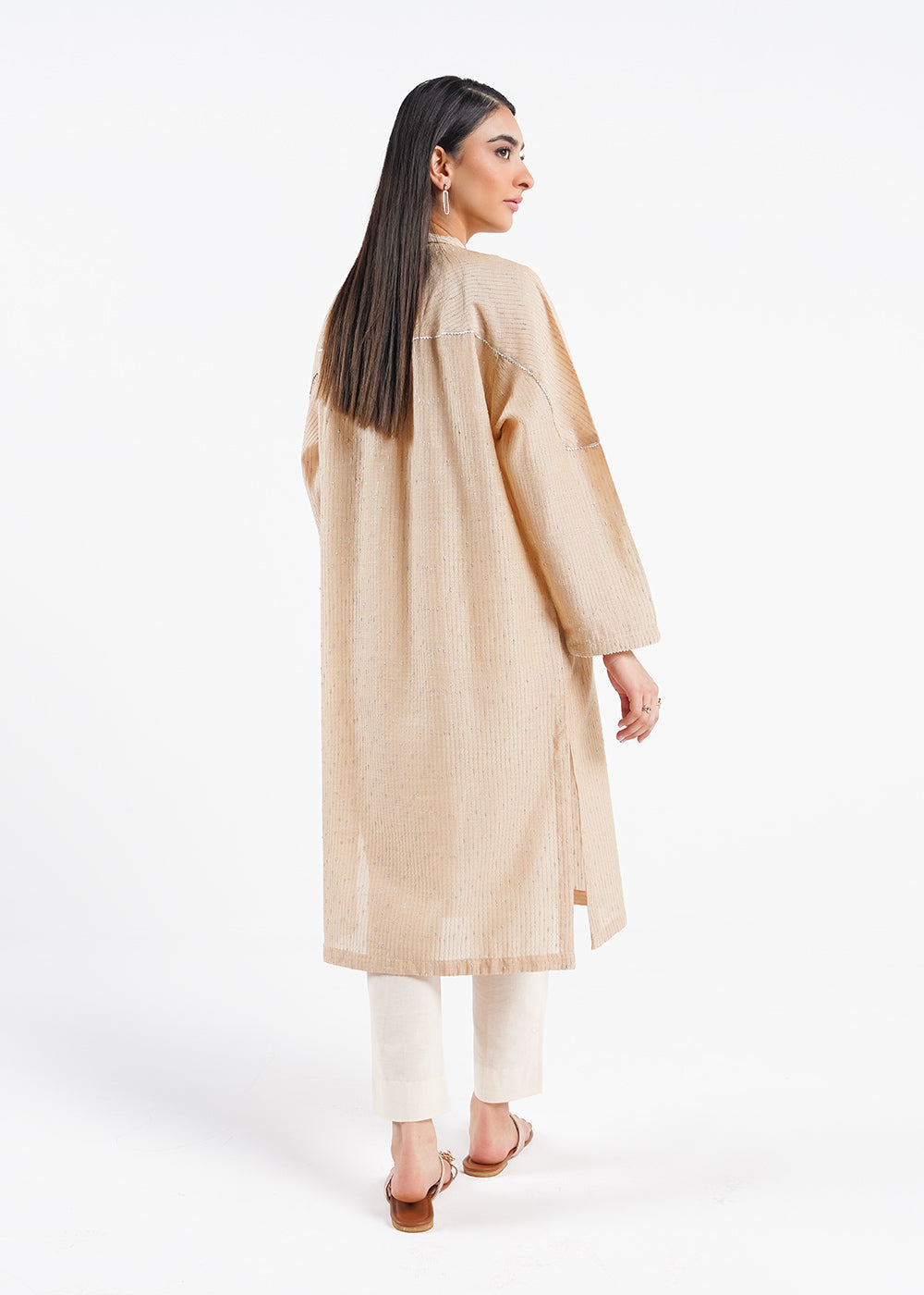 Dyed Dobby Kurti