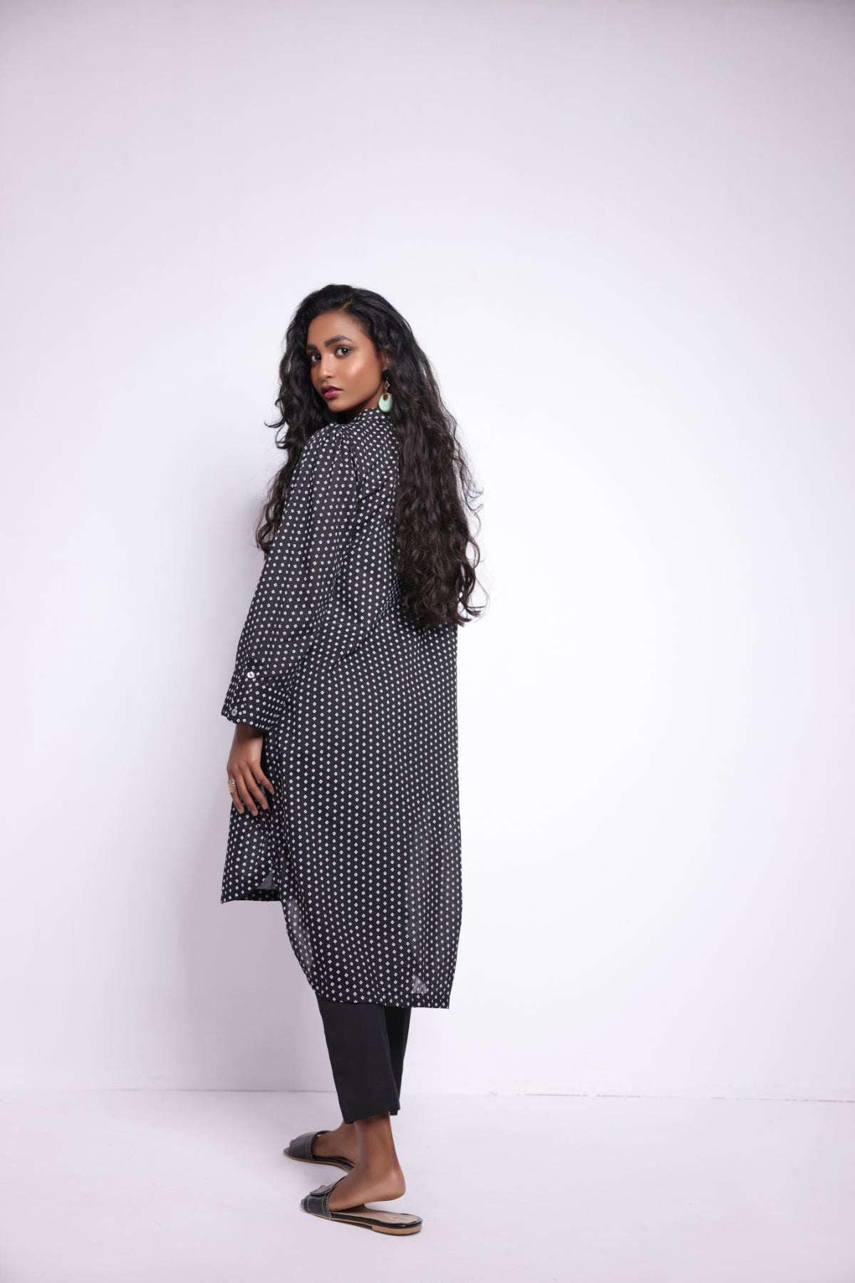 Printed Lawn Kurti