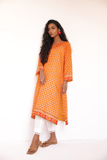 Printed Cambric Kurti