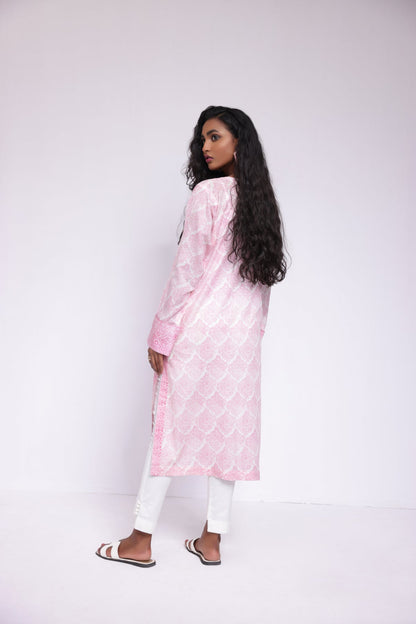 Printed Cambric Kurti