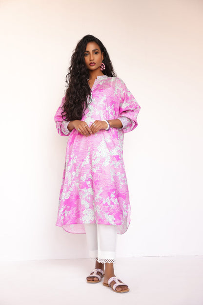 Printed Cambric Kurti