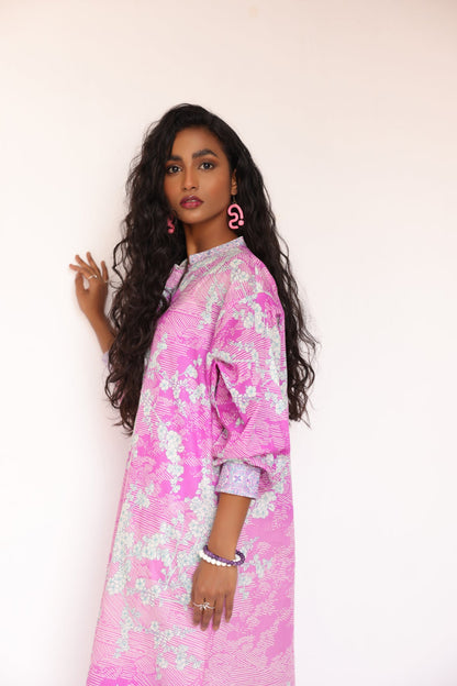 Printed Cambric Kurti