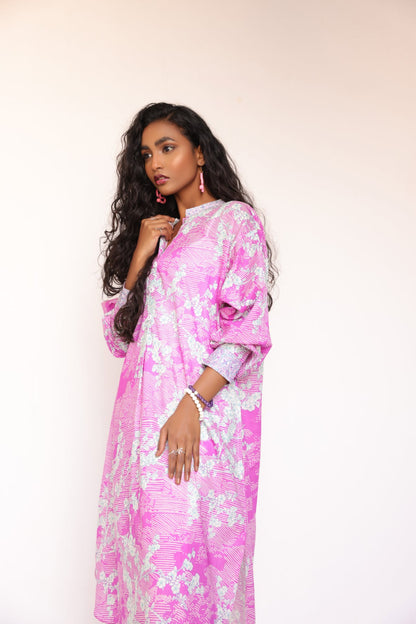 Printed Cambric Kurti