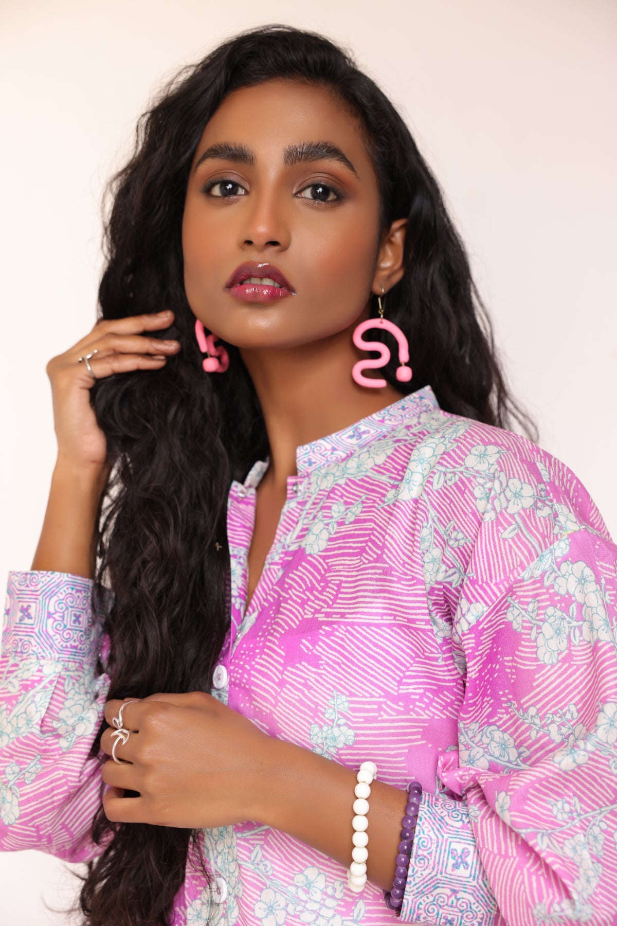 Printed Cambric Kurti