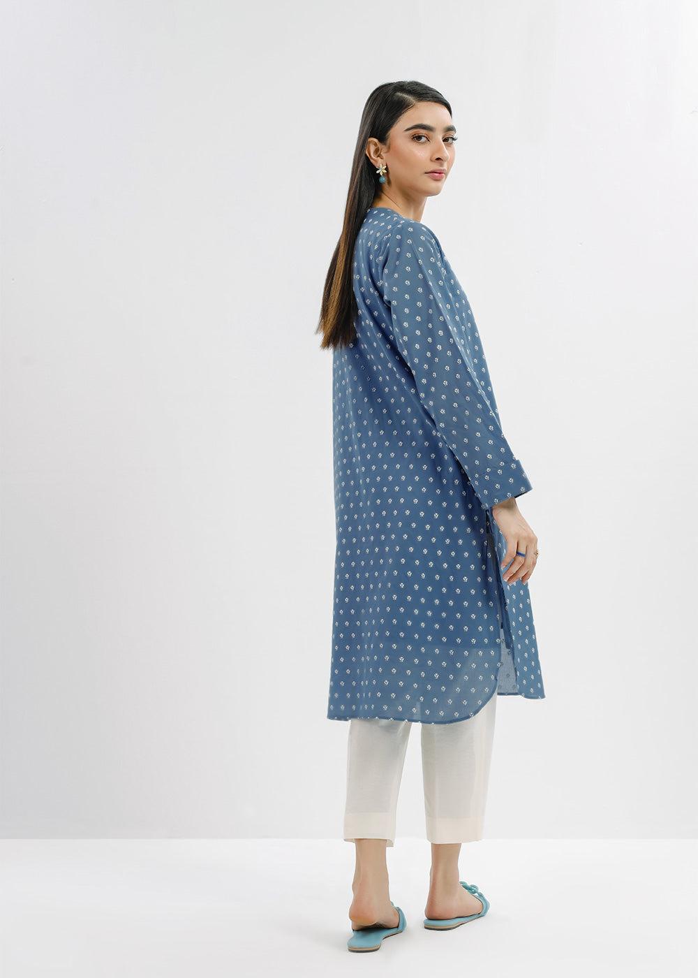 Printed Cambric Kurti
