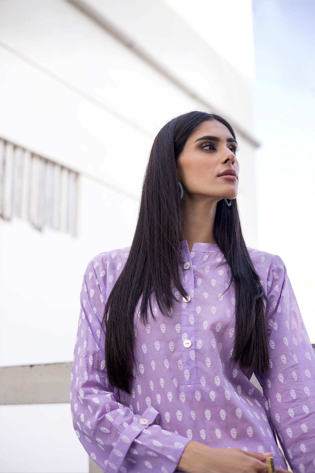 Printed Lawn Kurti