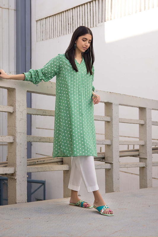 Printed Lawn Kurti