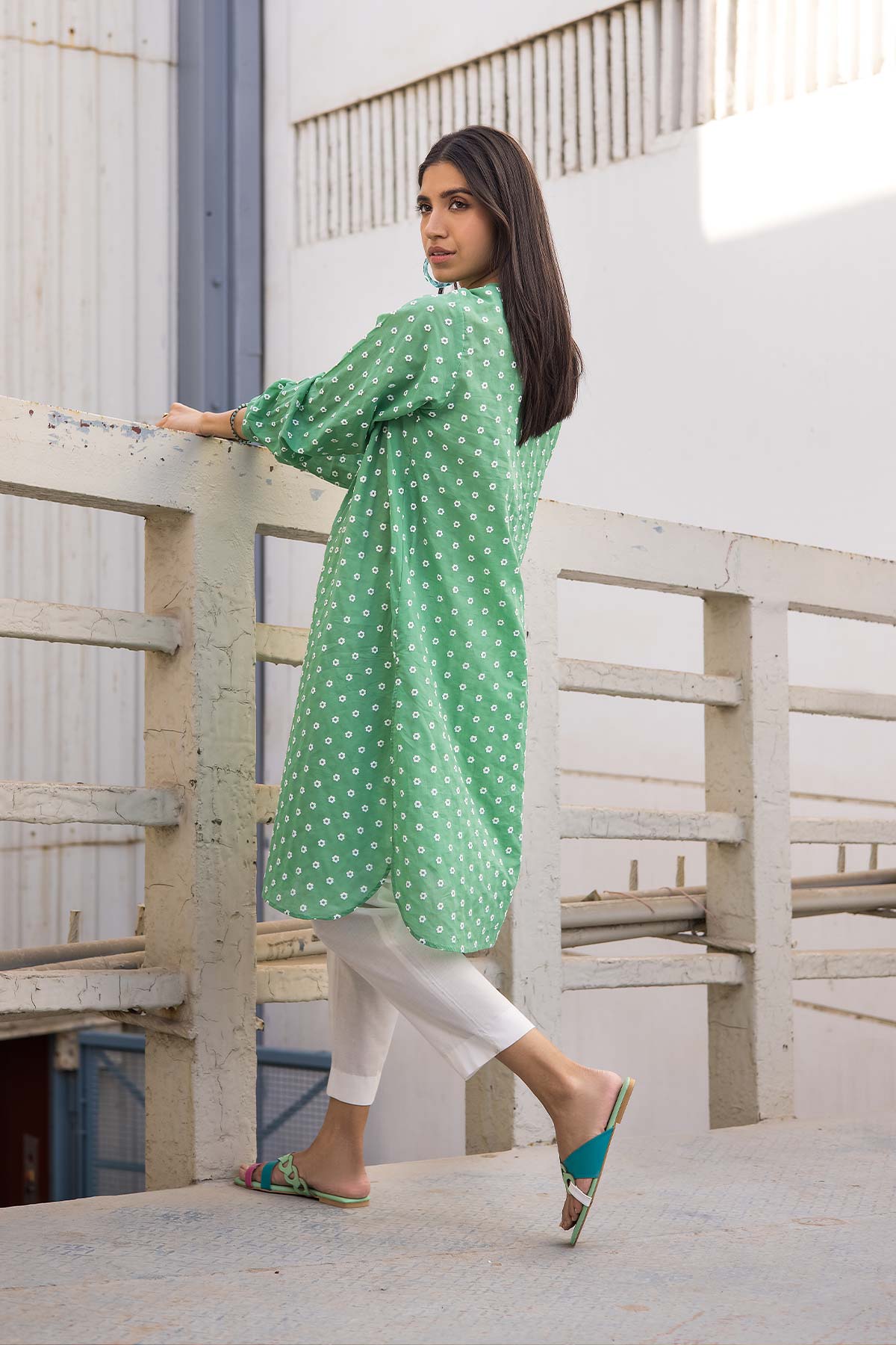 Printed Lawn Kurti