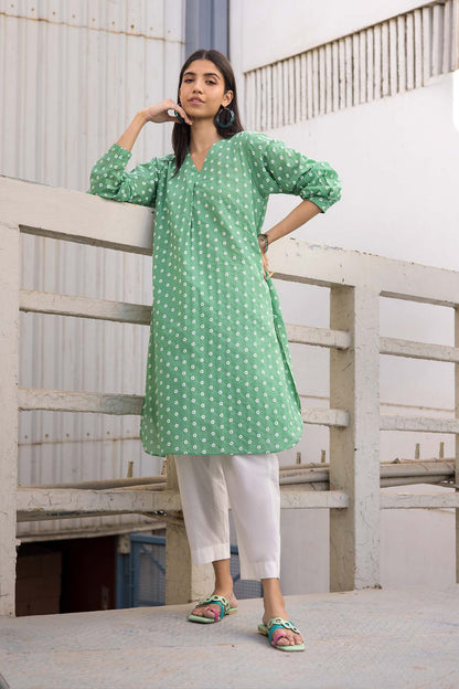 Printed Lawn Kurti