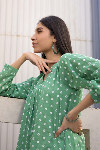 Printed Lawn Kurti
