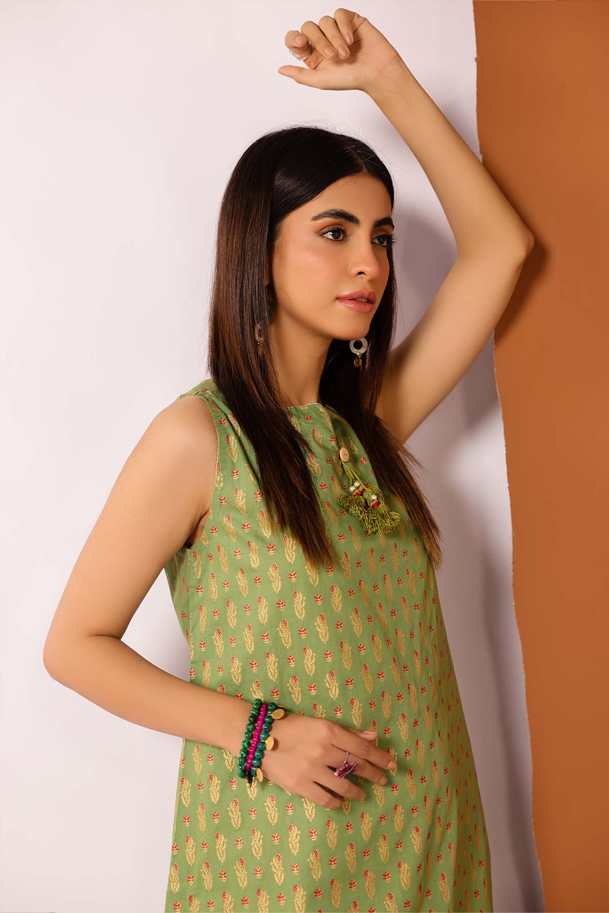 Printed Cambric Kurti