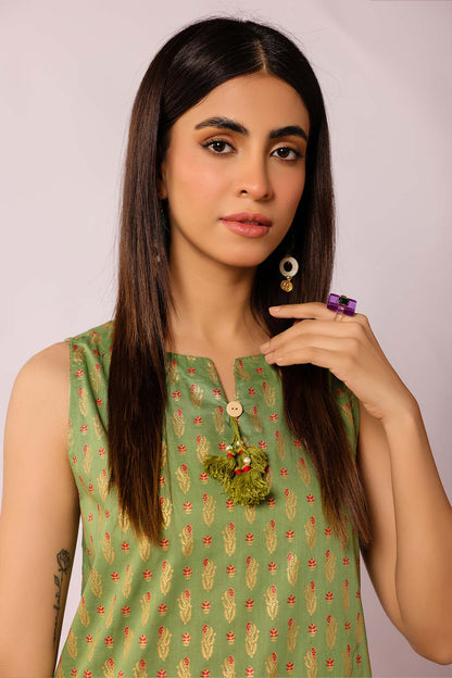 Printed Cambric Kurti