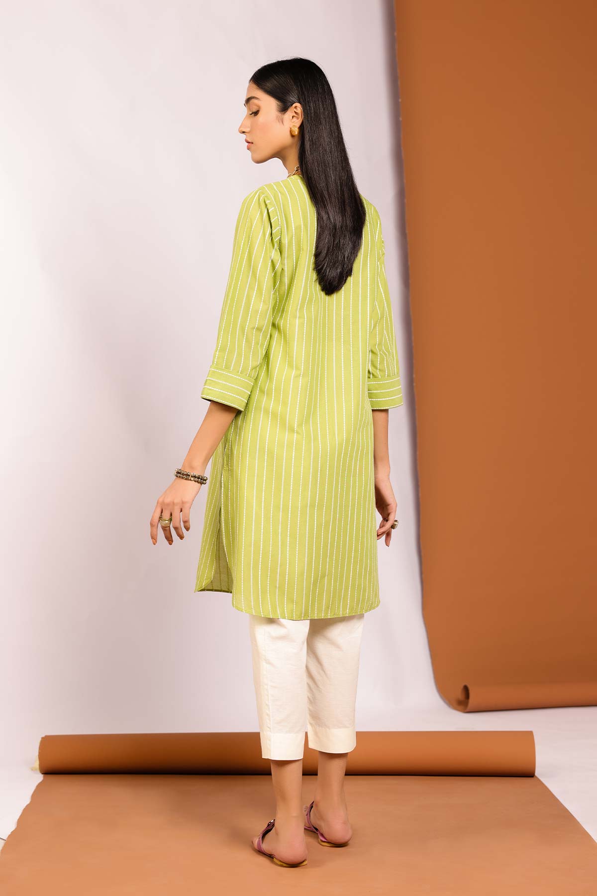 Printed Cambric Kurti