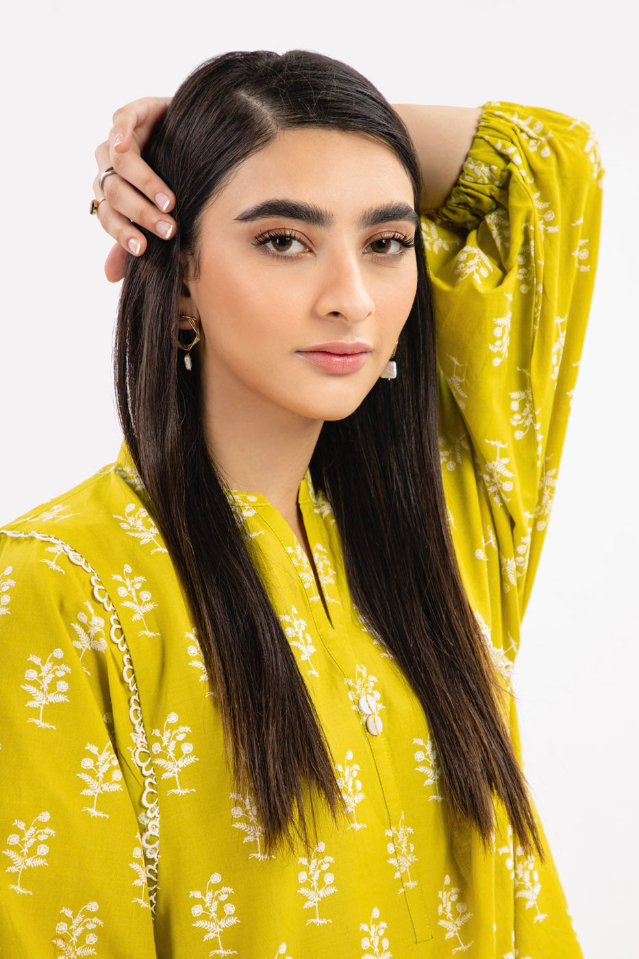 Printed Cambric Kurti