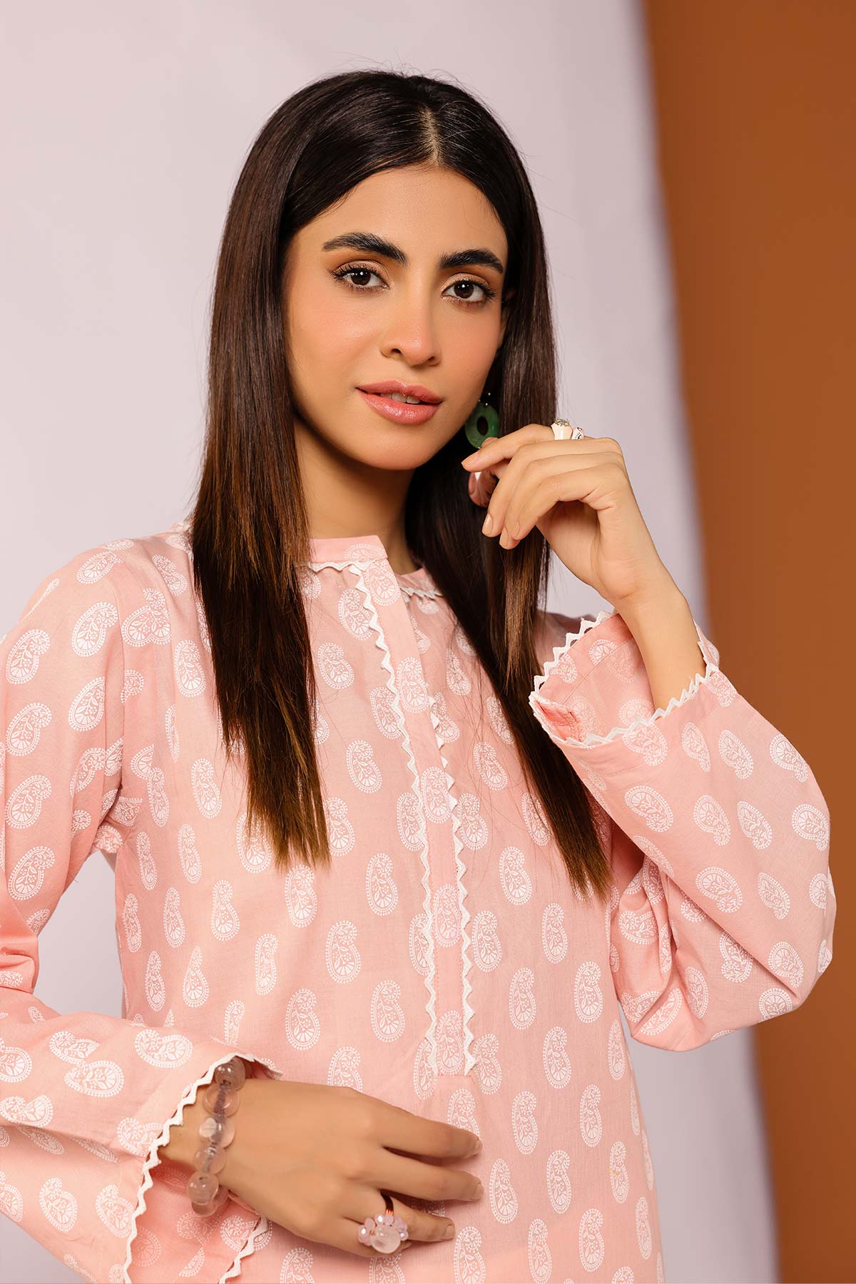 Printed Cambric Kurti