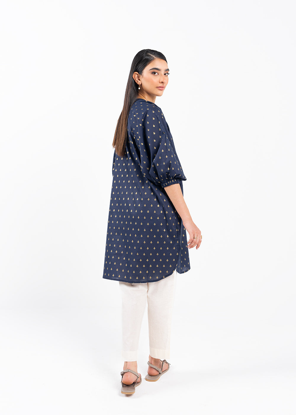Printed Lawn Kurti