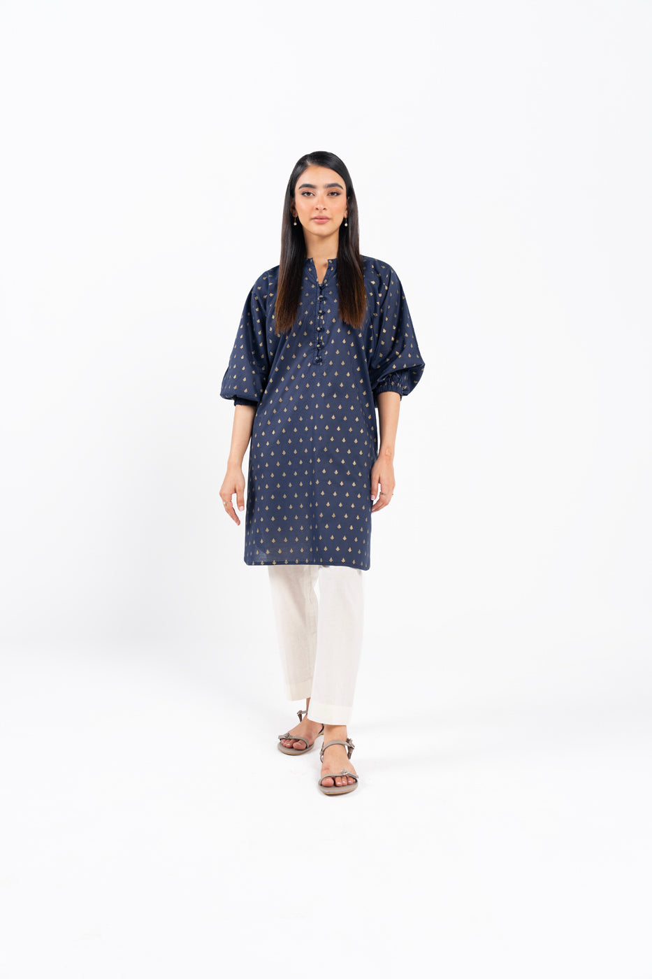 Printed Lawn Kurti