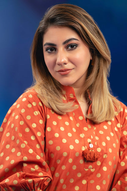 Printed Lawn Kurti