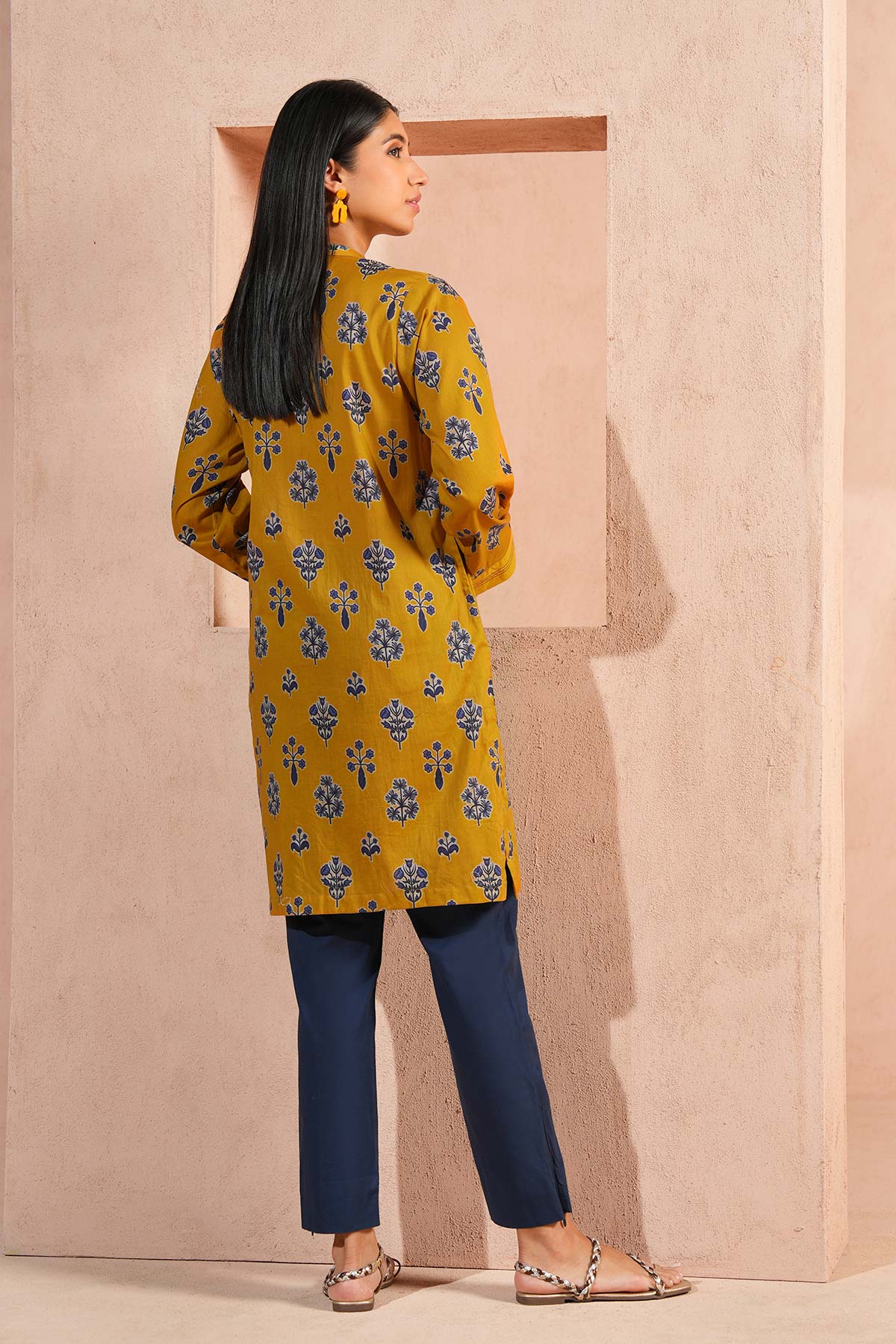 Printed Cambric Kurti