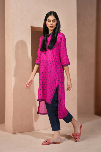 Printed Cambric Kurti