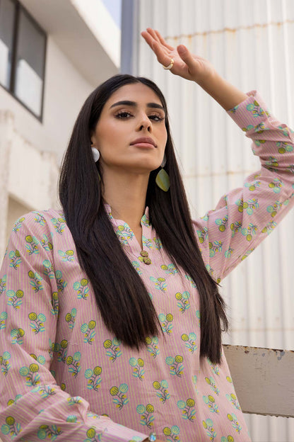Printed Cambric Kurti