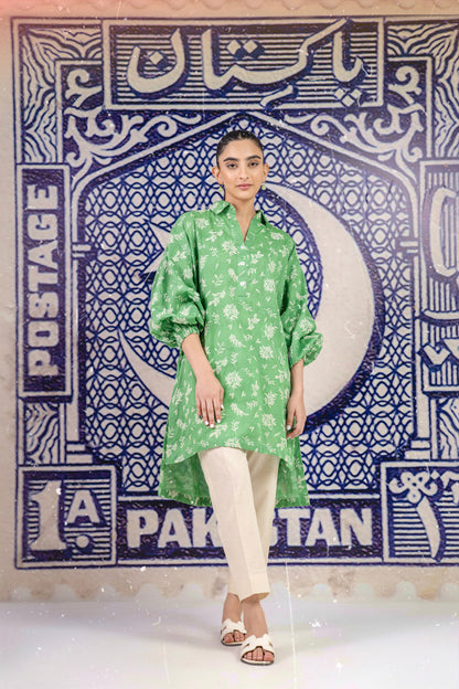 Printed Cambric Kurti