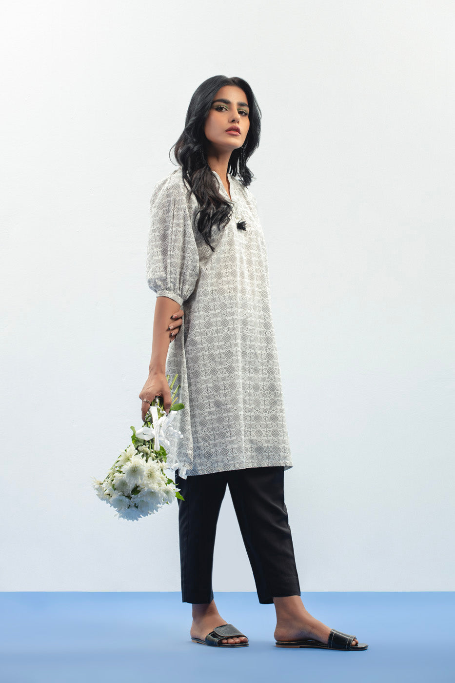 Printed Lawn Kurti