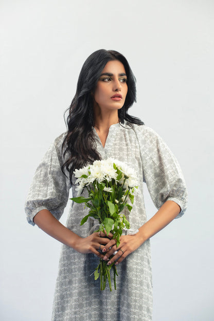 Printed Lawn Kurti