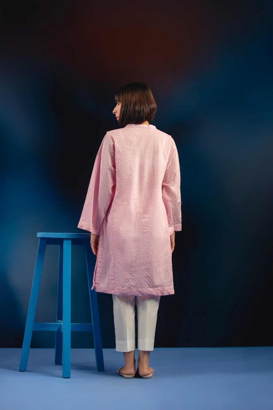 Dyed Cambric Kurti