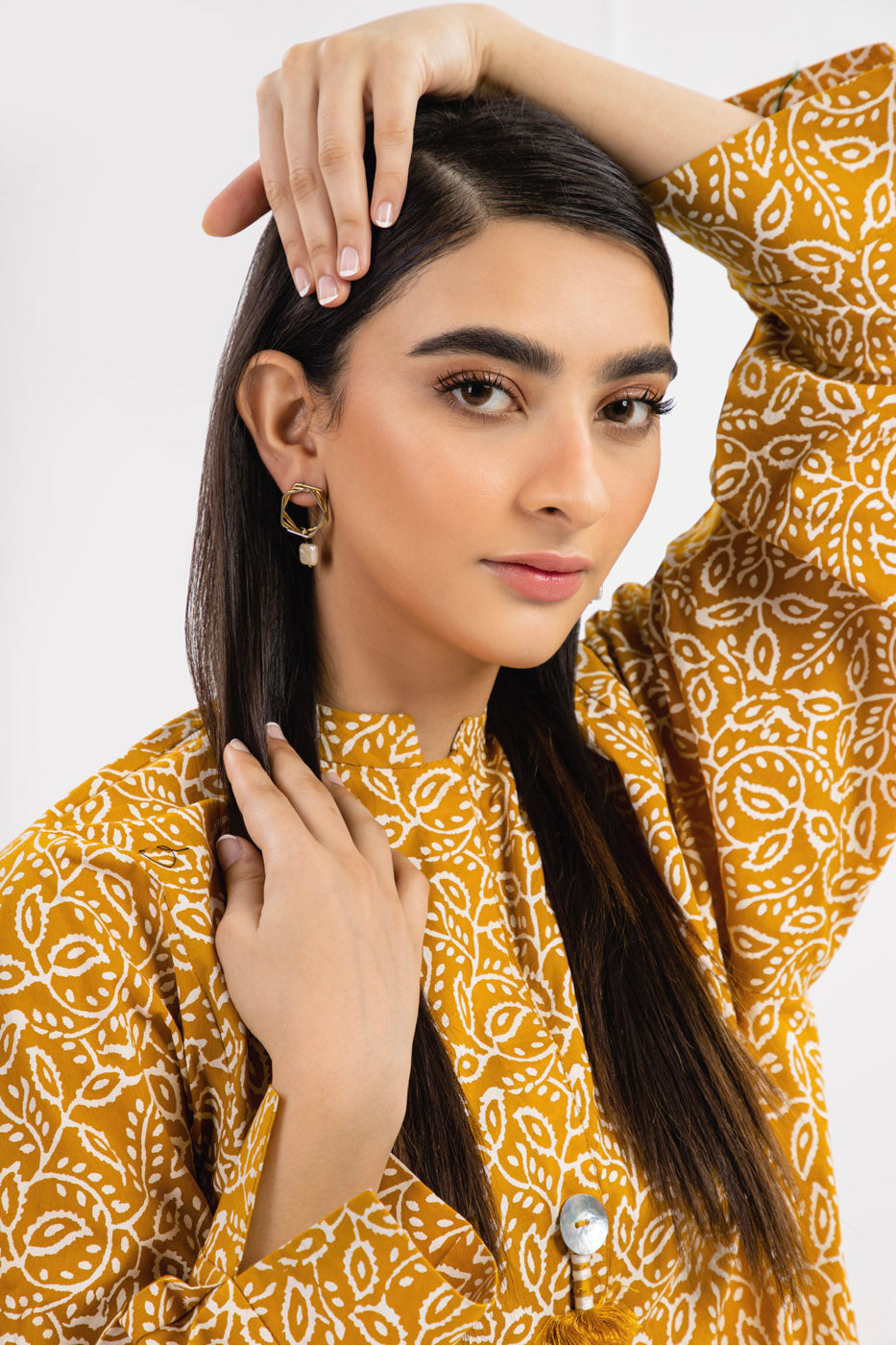 Printed Cambric Kurti