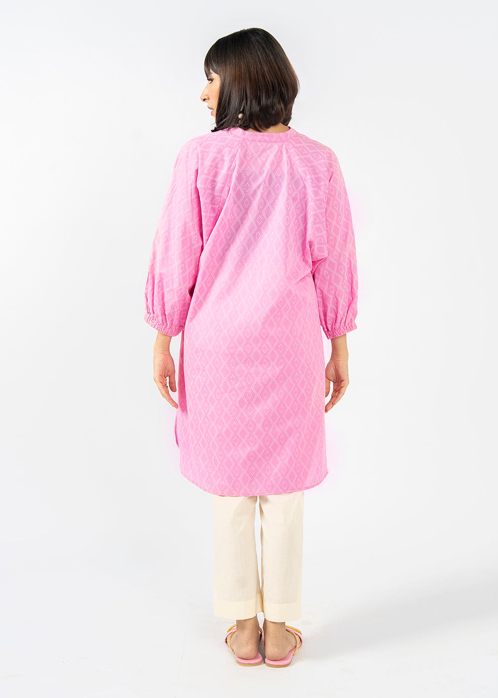 Printed Cambric Kurti