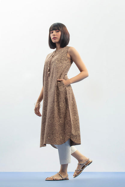 Printed Lawn Kurti