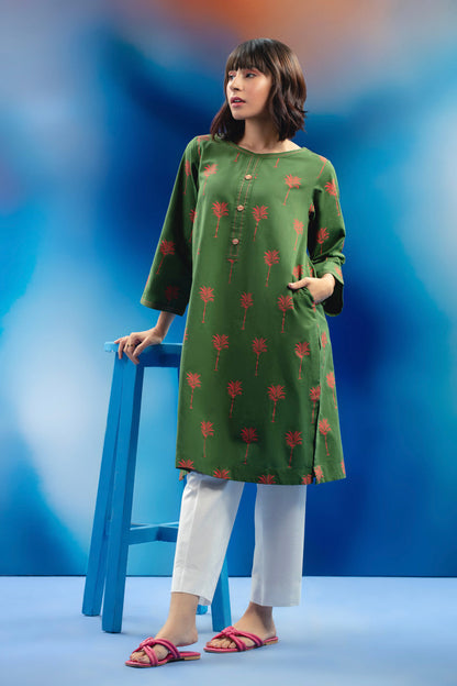 Printed Lawn Kurti