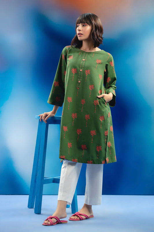 Printed Lawn Kurti